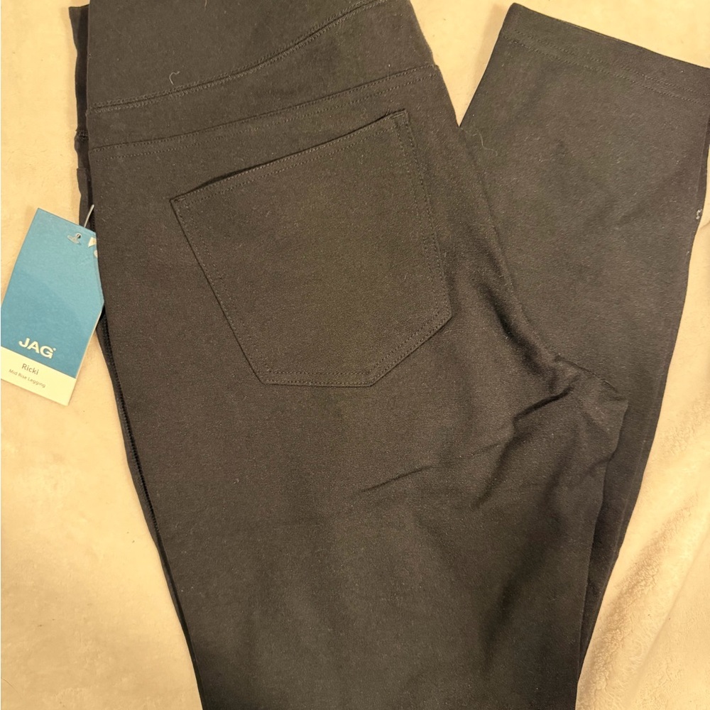 Jag Jeans Black Ponte Trousers